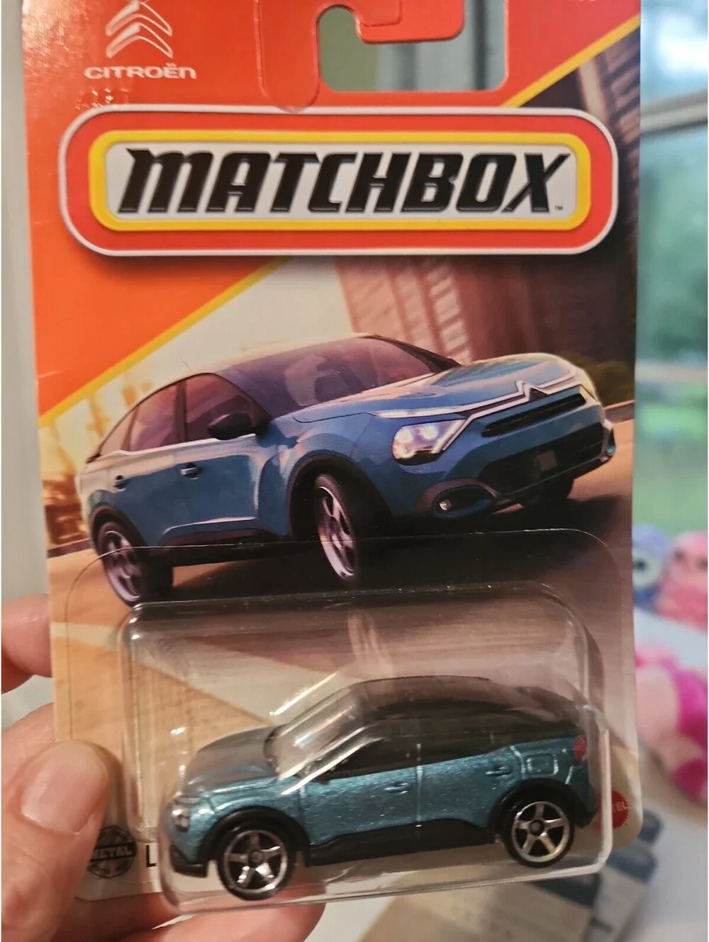2024 Matchbox #84 Citroën ë-C4 ICELAND BLUE | 2025 CARD ART | FSC
